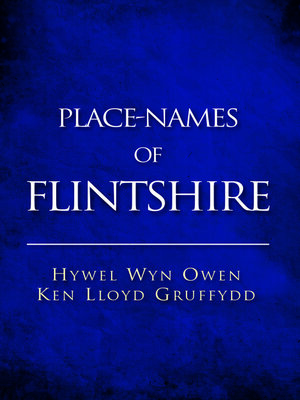 cover image of Place-Names of Flintshire